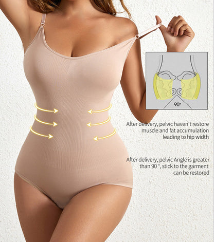 Bodysuit for Women Tummy Control Full Body Shaper，Now buy 1 get 2 free,  3 Packs