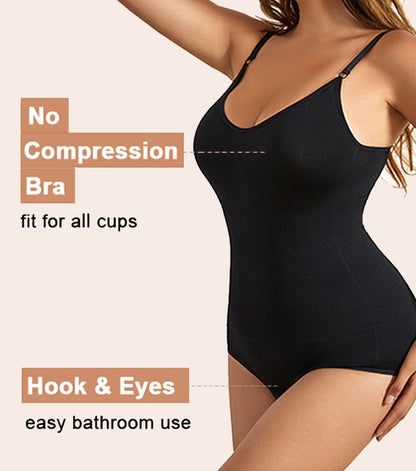 Bodysuit for Women Tummy Control Full Body Shaper，Now buy 1 get 2 free,  3 Packs