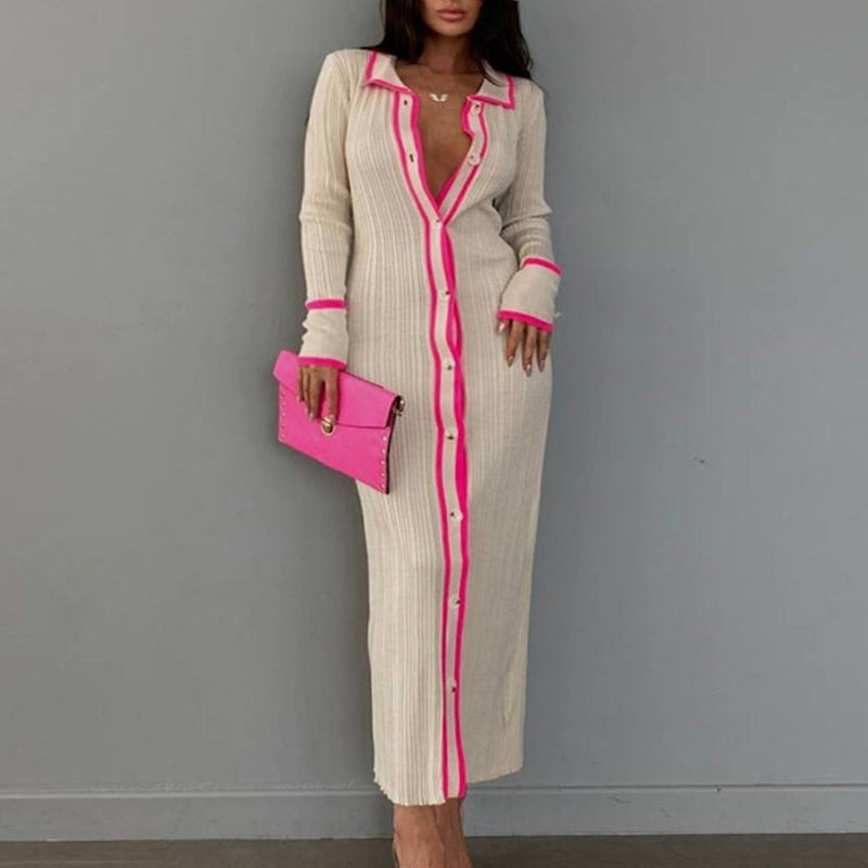 long sleeve cardigan dress for women